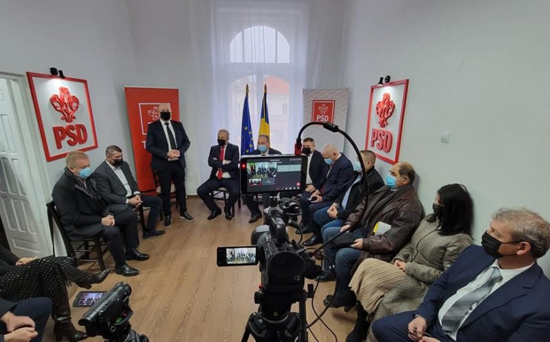 PSD Turda are un nou sediu. La deschidere a fost și ministrul Vasile Dîncu