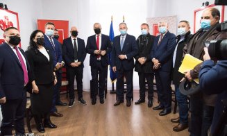 PSD Turda are un nou sediu. La deschidere a fost și ministrul Vasile Dîncu
