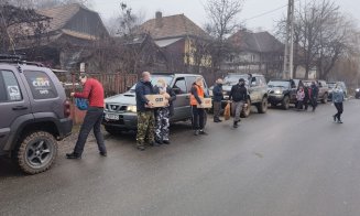 Moș Crăciun a ajuns în Apuseni. 150 familii nevoiașe s-au bucurat de cadourile pregătite de CERT Transilvania