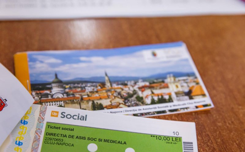 Cluj-Napoca: Tichete sociale pentru 4550 clujeni