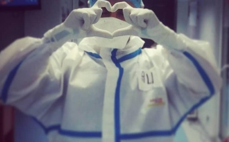 Mărturie emoţionantă a unui student voluntar pe o secție COVID: Nu s-a terminat încă, dar când se va termina voi fi mândru că am dat o mână de ajutor
