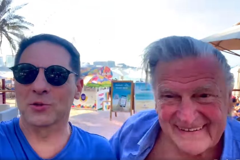 IMAGINI INEDITE cu Florin Piersic şi aventura din Emiratele Arabe
