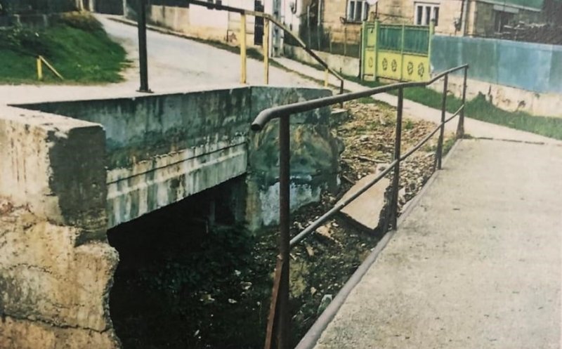 Un nou pod dintr-o localitate clujeană va fi refăcut. A fost afectat de inundațiile din vară