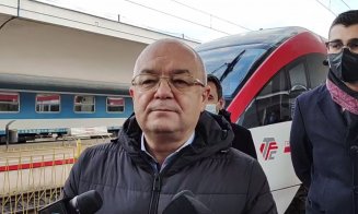 Emil Boc, la inaugurarea noului tren Cluj-Napoca - Aghireș: Un pas important pentru implementarea trenului metropolitan