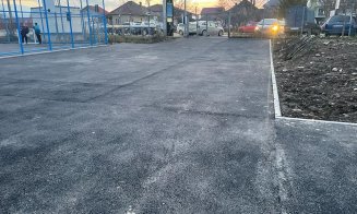 Un nou teren multifuncțional inaugurat în Florești. Are 500 mp și se poate juca baschet, fotbal sau volei