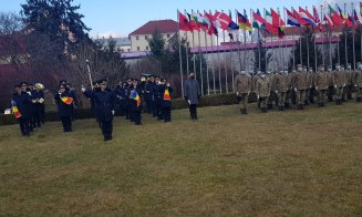 Ministrul Apărării, la Cluj. A înmânat drapelul de luptă Batalionului 400 Sprijin „Feleacu”