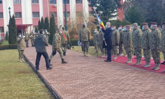Ministrul Apărării, la Cluj. A înmânat Drapelul de Luptă Batalionului 400 Sprijin „Feleacu”