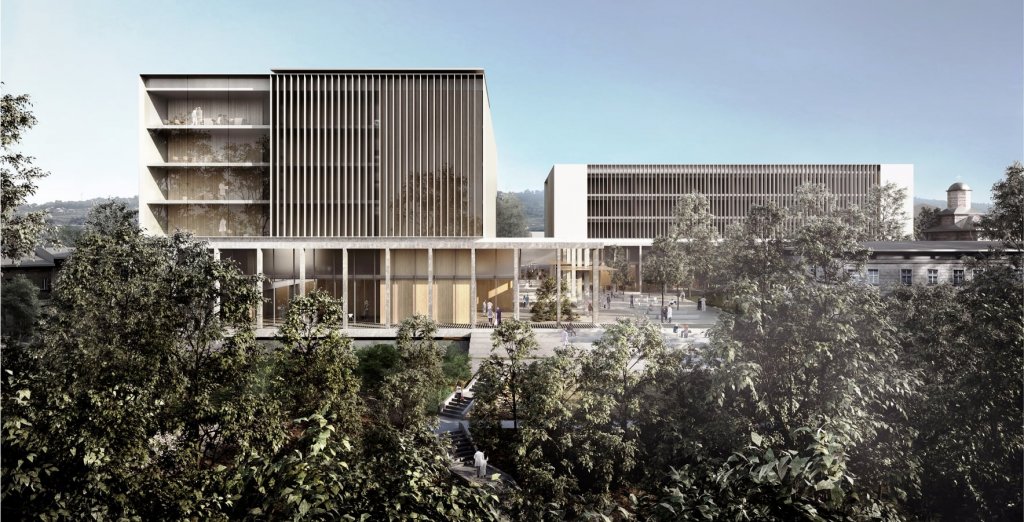 Cum va arăta zona din jurul viitorului Centru Integrat de Transplant. Se demolează clădiri, se refac drumuri și spații verzi