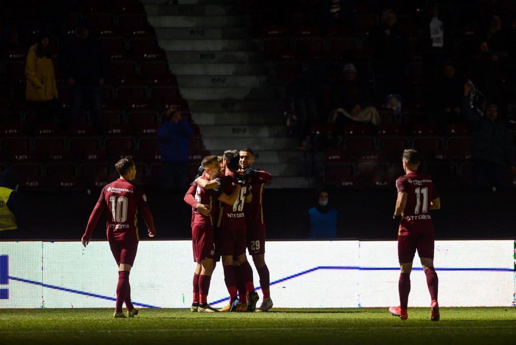 CFR Cluj, printre liderii din Europa cu cel mai mare avans față de principala urmăritoare