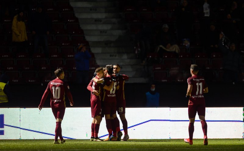 CFR Cluj, printre liderii din Europa cu cel mai mare avans față de principala urmăritoare