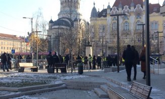 Protestele continuă la Cluj, în prag de Crăciun. Ce cer angajații din poliție, penitenciare și militarii rezerviști