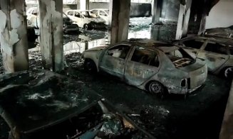 Lecţia unei mame pentru copilul ei: L-a dus să vadă cu ochii lui blocul distrus de doi adolescenţi care s-au jucat cu focul