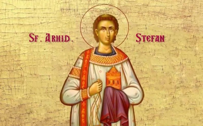 Sfântul Ștefan, sărbătorit în a treia zi de Crăciun, pe 27 decembrie. Câți români îi poartă numele și ce trebuie să faci în această zi