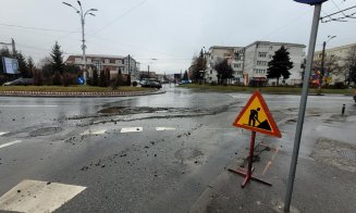 Atenție, șoferi! Pericol în sensul giratoriu de pe Câmpului