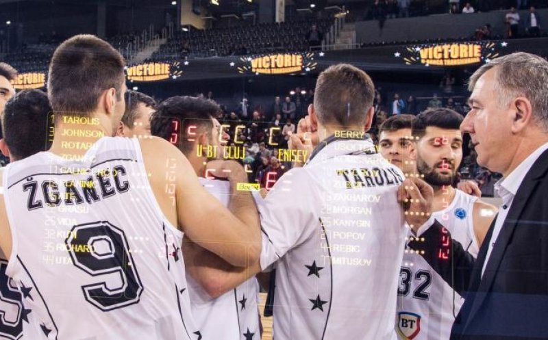 „U” BT Cluj, victorie la limită împotriva celor de la Dinamo