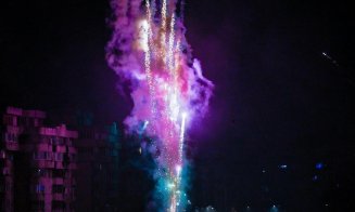 Clujenii și-au organizat propriul foc de artificii. Mănășturul a fost „campion” la acest capitol