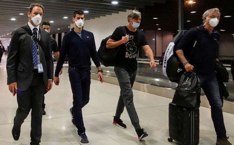 Novak Djokovic a fost expulzat din Australia