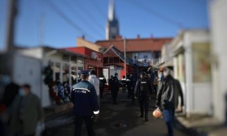 Poliţiştii din Turda au ieşit în forţă pe străzi, în magazine, pieţe şi mijloace de transport public. A plouat cu amenzi în trafic