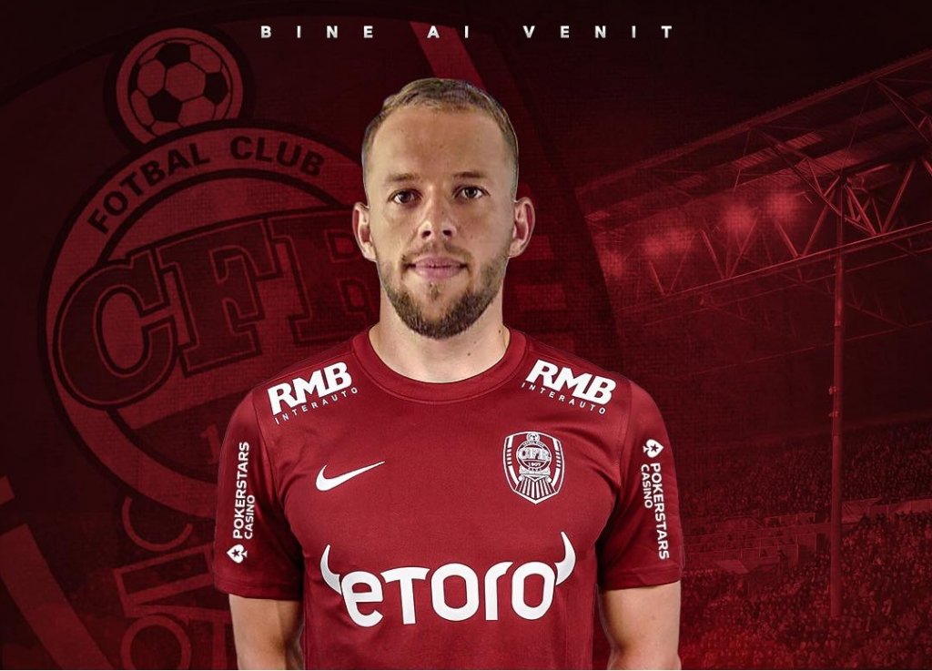 CFR Cluj a oficializat transferul lui Cristian Neguț