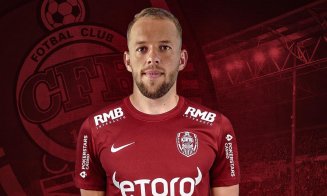 CFR Cluj a oficializat transferul lui Cristian Neguț