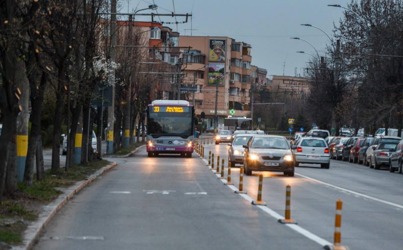 OFICIAL! Taxiurile cu clienți pot circula acum pe 4 benzi dedicate transportului în comun