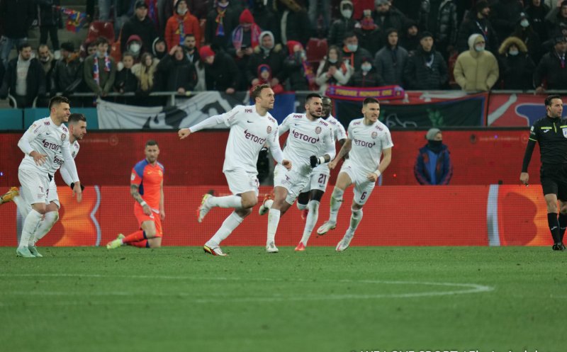 Festival de goluri pe Arena Națională. CFR  a remizat în derby-ul cu FCSB
