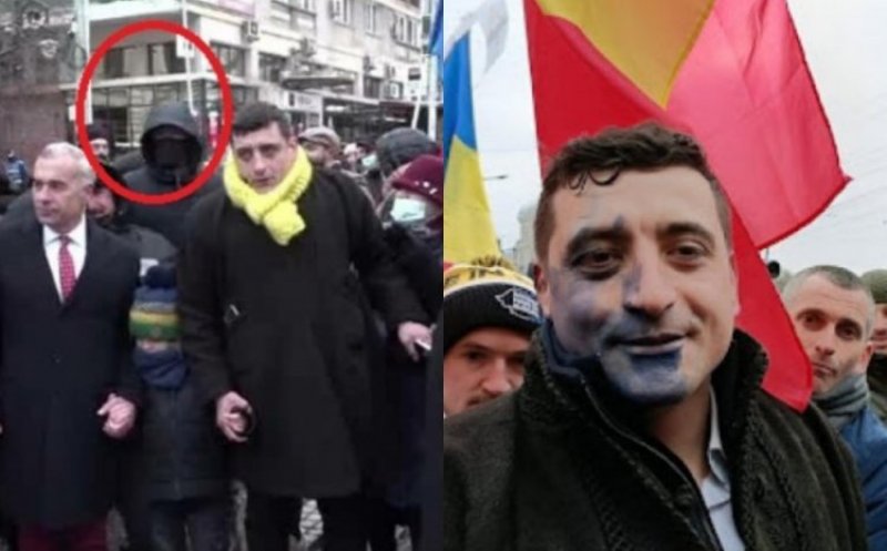 Ce a pățit bărbatul care l-a stropit cu cerneală pe George Simion