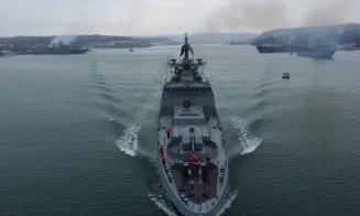 Manevre navale de anvergură în Marea Neagră efectuate de Rusia