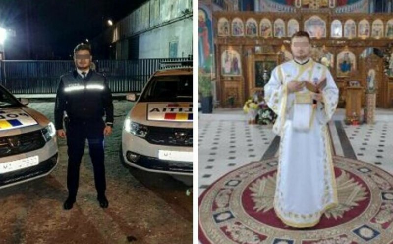 Un polițist beat și drogat a furat mașina unui curier / În timpul liber este diacon la mănăstire