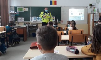 Exemplu de urmat! Copiii din Turda au luat lecții de educație rutieră