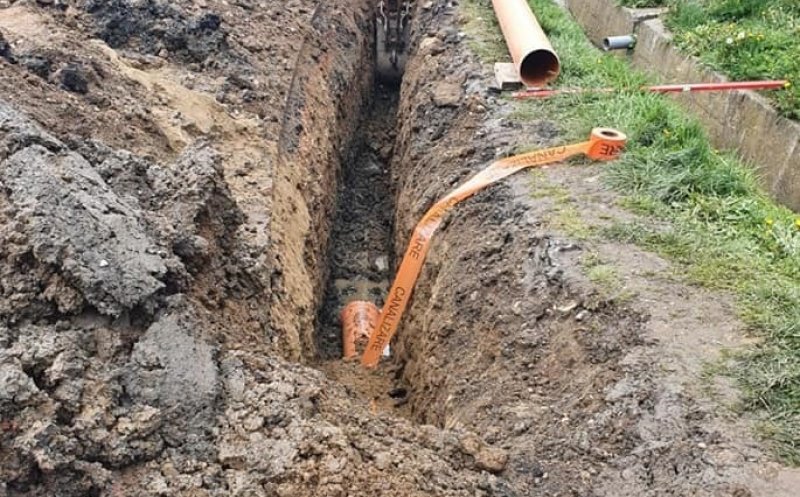 Se extinde rețeaua de canalizare într-o nouă localitate clujeană. Investiție de peste 7.5 mil. lei