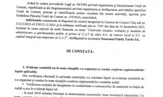 Nereguli descoperite de Curtea de Conturi pe „moșia” lui Matei din Turda