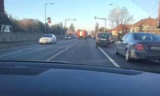 ACCIDENTE în Floreşti. Trafic îngreunat la intrarea în Cluj-Napoca