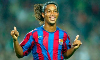 Ronaldinho vine la Cluj-Napoca. Când va ajunge în România fostul Balon de Aur