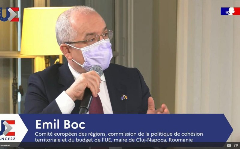 Boc, la masă cu comisari europeni și un laureat al premiului Nobel
