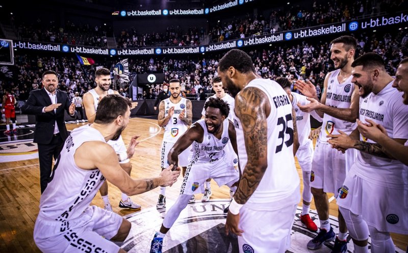 U-BT, pe locul secund în cel mai recent power ranking Basketball Champions League