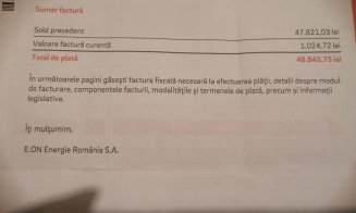 Cluj! 48.800 de lei factură la curent. „pentru un apartament nelocuit”