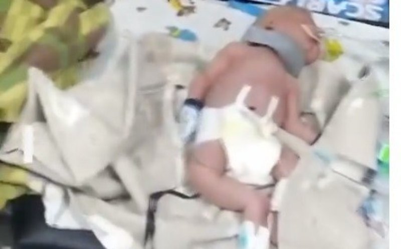 Bebelușii născuți prematur în Ucraina sunt mutați într-un adăpost anti-bombă improvizat