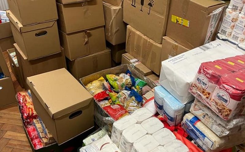 Floreștenii au suflet mare. Peste 250 de familii din comună au donat produse pentru refugiații din Ucraina