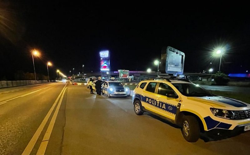 Peste 120 de șoferi amendați pentru viteză în weekend la Cluj. Zeci de permise reținute