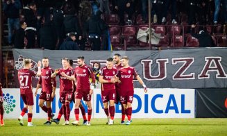 CFR Cluj, misiune îndeplinită la Voluntari. Campioana a obținut trei puncte pe terenul ilfovenilor