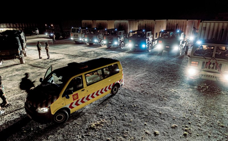 Noi întăriri NATO. Un convoi militar din Belgia a ajuns în România