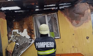 Incendiu la o casă din Cluj-Napoca. De la ce a pornit focul