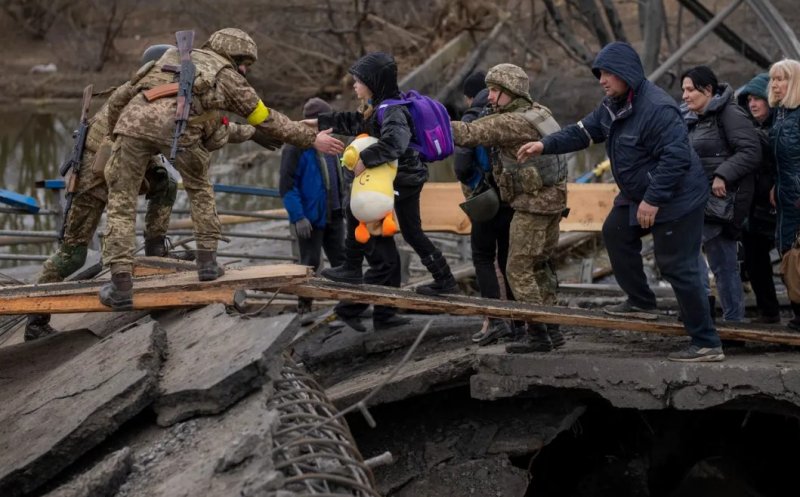 Nou bilanț din Ucraina: tot mai mulți morți în rândul civililor / Peste 2 milioane de refugiați au părăsit țara