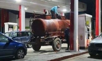 Unde s-a vândut miercuri seara benzina cu 13 lei litrul