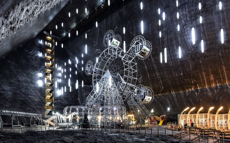 Salina Turda, prezentată la Aeroportul din Cluj. Va fi promovată în peste alte 100 de aeroporturi internaționale