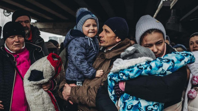 Peste 2,5 milioane de persoane au fugit de teama războiului din Ucraina. Cei mai mulți au ajuns în Polonia