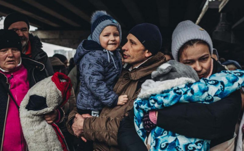 Peste 2,5 milioane de persoane au fugit de teama războiului din Ucraina. Cei mai mulți au ajuns în Polonia
