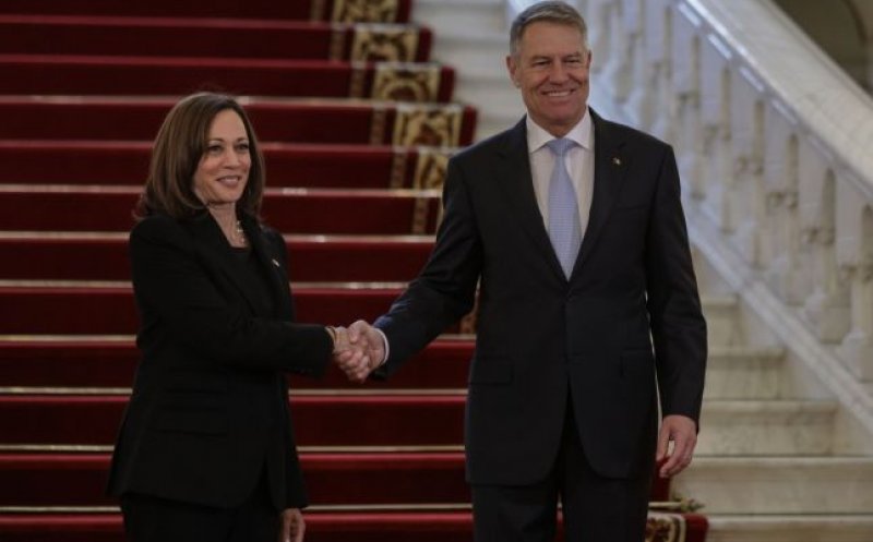 Kamala Harris: "Mulţumesc poporului român pentru generozitatea şi curajul arătat"