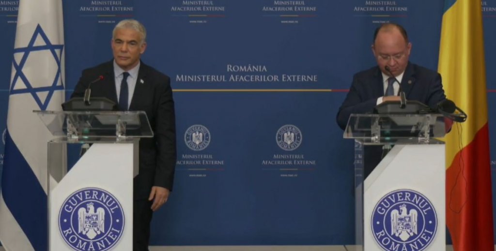 Ministrul de externe al Israelului: Româna ne-a ajutat să salvăm multe vieţi